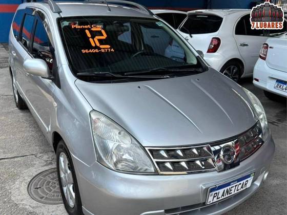 NISSAN GRAND LIVINA 1.8 SL 16V FLEX 4P AUTOMÁTICO